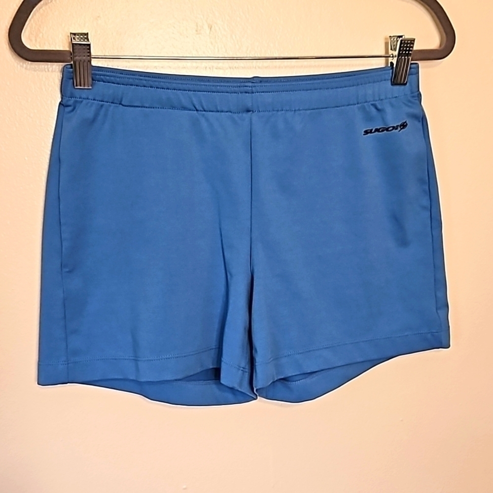 Sugoi Running Booty Shorts Medium Matrix Drawstring EUC 🎯